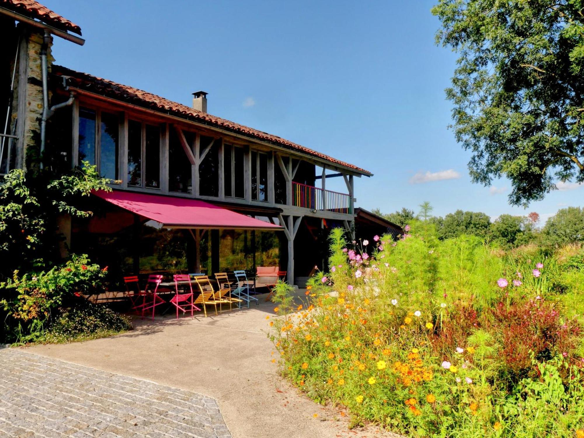 Les Couleurs Du Cagire Bed & Breakfast Couret ภายนอก รูปภาพ